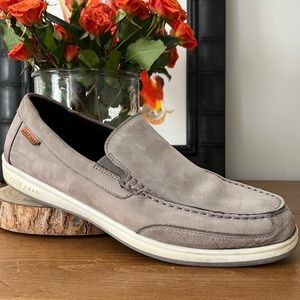 Cole Haan Gray Suede Loafers